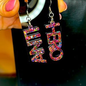 Swiftie 🫶 Hand Made Anti Hero Earrings